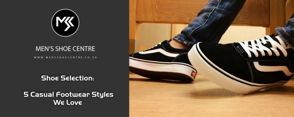 Mens Shoes Centre uncovers 5 casual footwear styles we love
